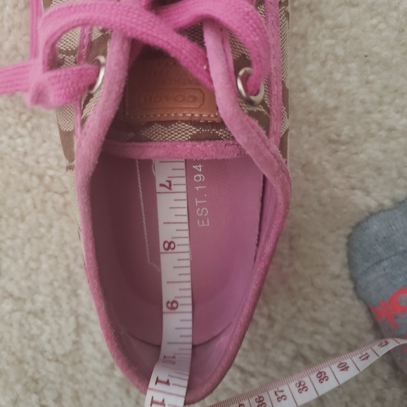 Coach Dawnell Low Top Fashion Sneakers Sz5.5 - Picture 3 of 16